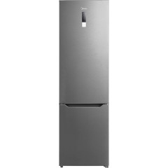 Midea Ψυγειοκαταψύκτης 330lt Total NoFrost Υ201xΠ59.5xΒ63.5εκ. Inox MDRB489FGE02O
